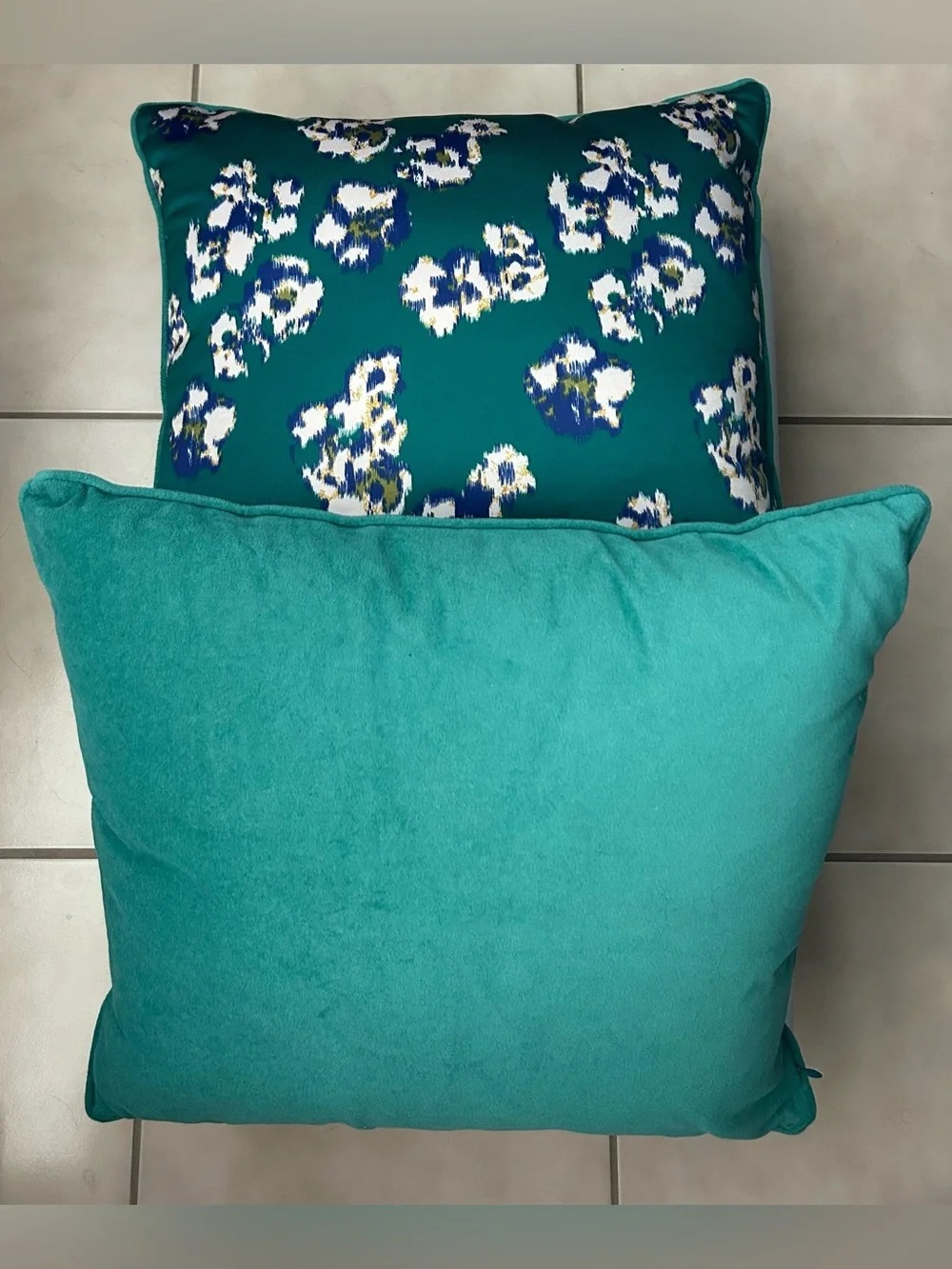 NWT Threshold Reversible Throw Pillows (2 pillows)